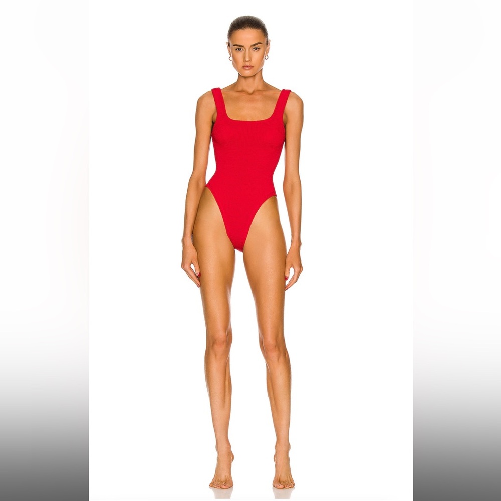 Hunza G Square Neck Swimsuit